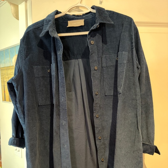 Everlane Corduroy Button Down Shirt Jacket - Picture 3 of 4